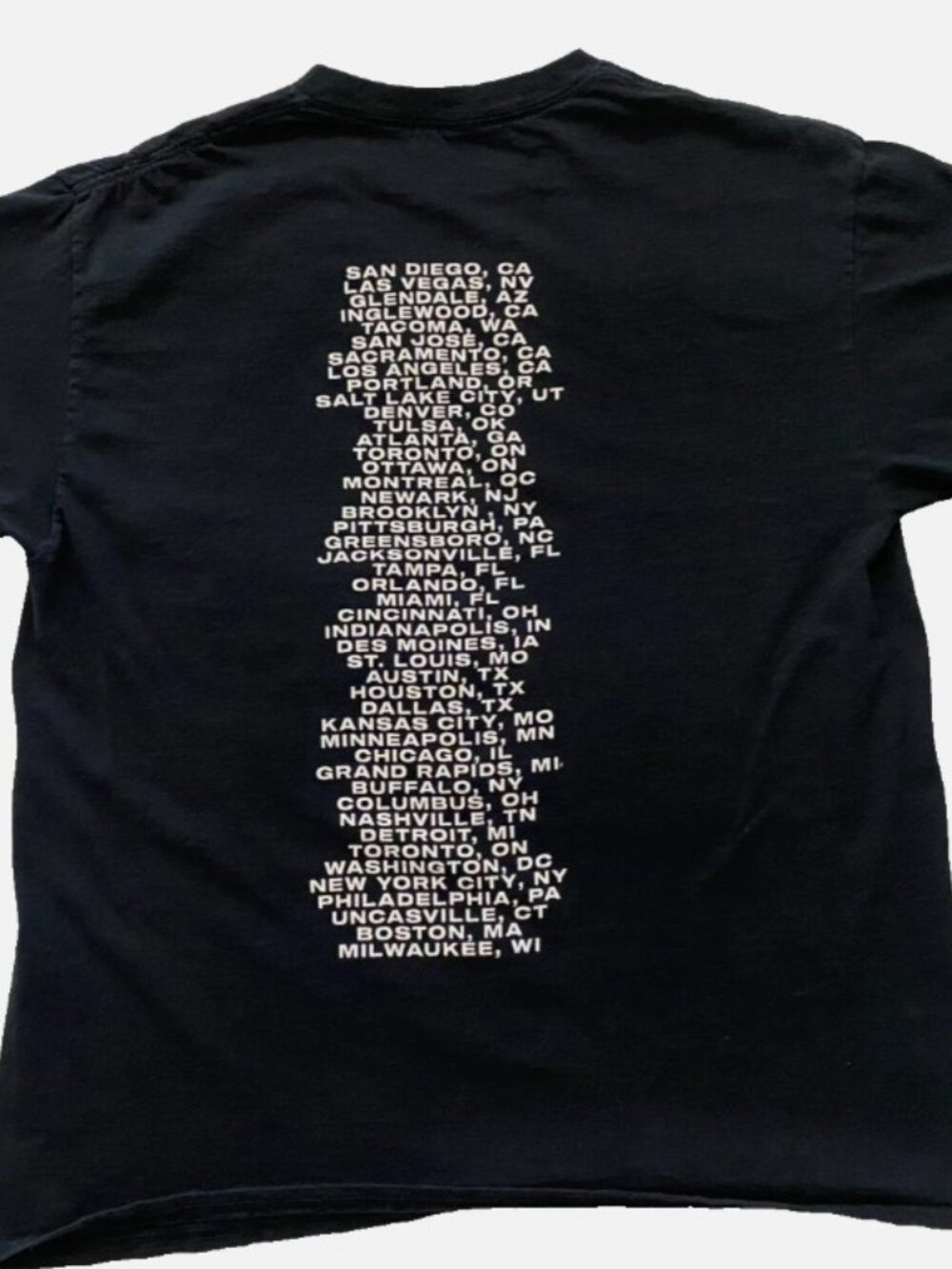 2022 Justin Bieber Official Concert Merch Justice World Tour T-Shirt - Picture 2 of 3